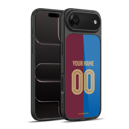 Custom Customised Personalised FC Barcelona 2024/25 Kit Home Gel Armour Case For Apple iPhone 17 Air