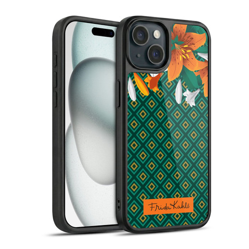 Frida Kahlo Flowers Lilies Gel Armour Case For Apple iPhone 15