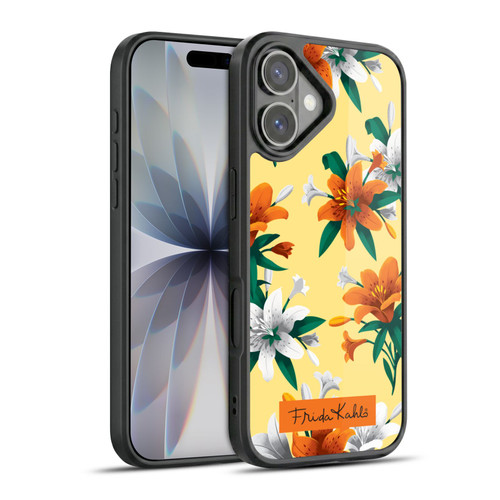Frida Kahlo Flowers Orange Lilies Gel Armour Case For Apple iPhone 17