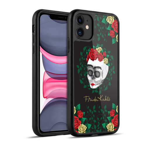 Frida Kahlo Roses Skull Bloom Gel Armour Case For Apple iPhone 11
