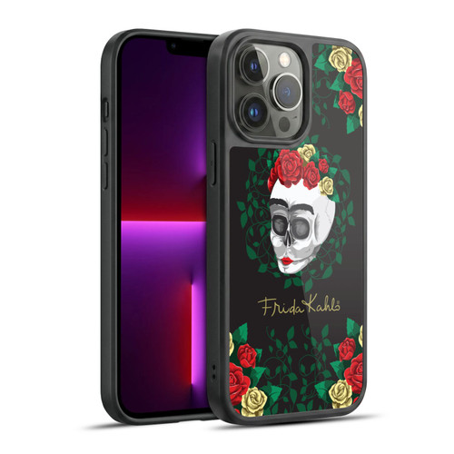 Frida Kahlo Roses Skull Bloom Gel Armour Case For Apple iPhone 13 Pro Max