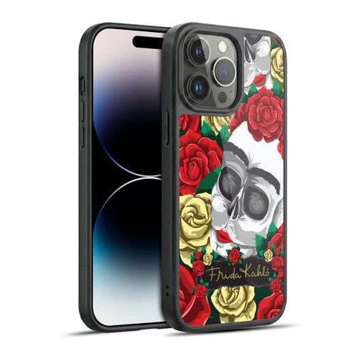 Frida Kahlo Roses Pair Skull Gel Armour Case For Apple iPhone 14 Pro Max