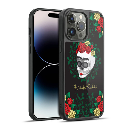 Frida Kahlo Roses Skull Bloom Gel Armour Case For Apple iPhone 14 Pro Max