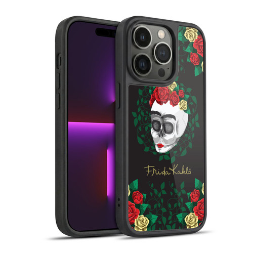 Frida Kahlo Roses Skull Bloom Gel Armour Case For Apple iPhone 14 Pro