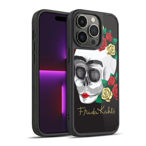 Frida Kahlo Roses Skull Gel Armour Case For Apple iPhone 14 Pro