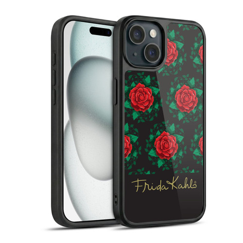 Frida Kahlo Roses Leafy Gel Armour Case For Apple iPhone 15