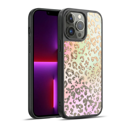 Monika Strigel Dreamland Gold Leopard Gel Armour Case For Apple iPhone 13 Pro Max