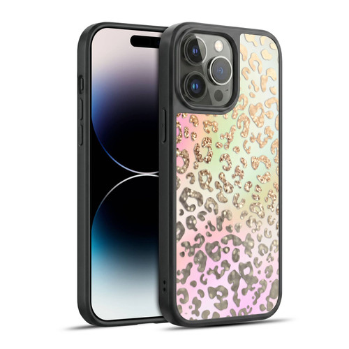 Monika Strigel Dreamland Gold Leopard Gel Armour Case For Apple iPhone 14 Pro Max