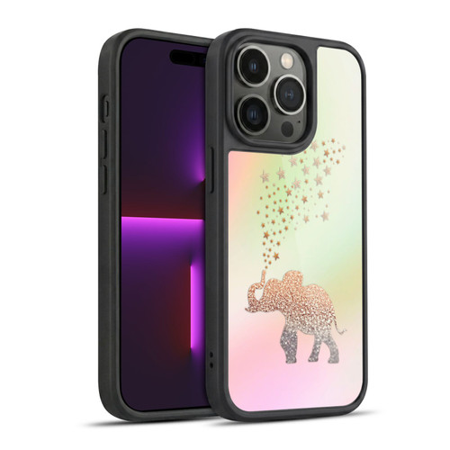 Monika Strigel Dreamland Gold Elephant Gel Armour Case For Apple iPhone 14 Pro