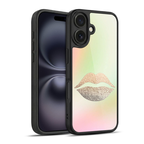 Monika Strigel Dreamland Gold Lips Gel Armour Case For Apple iPhone 16