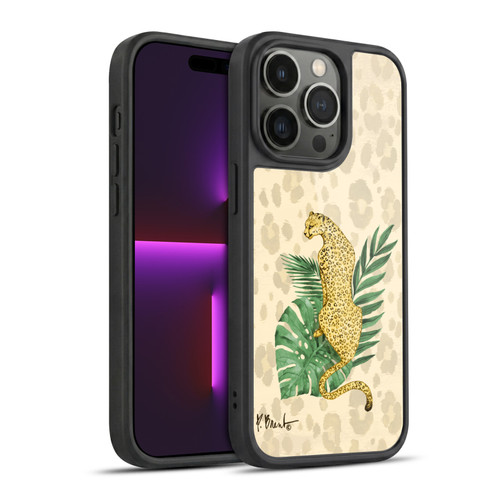 Paul Brent Wilderness Wildcat Palms Gel Armour Case For Apple iPhone 14 Pro