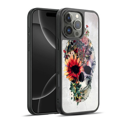 Riza Peker Skulls 6 Two Face Gel Armour Case For Apple iPhone 16 Pro Max