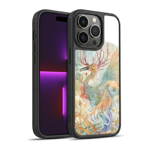 Stephanie Law Birds Phoenix 2 Gel Armour Case For Apple iPhone 14 Pro