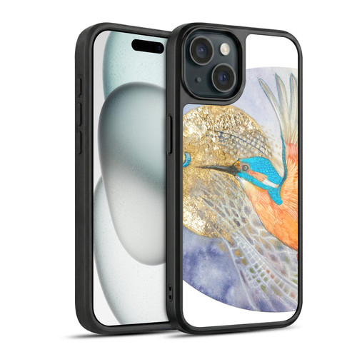 Stephanie Law Birds Kingfisher Gel Armour Case For Apple iPhone 15