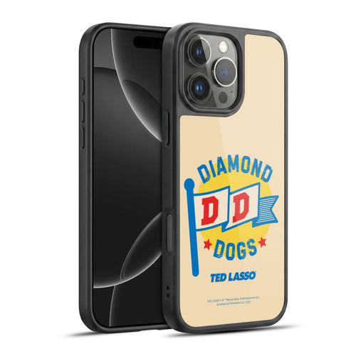 Ted Lasso Season 2 Graphics Diamond Dogs Gel Armour Case For Apple iPhone 16 Pro Max
