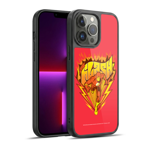 The Flash DC Comics Vintage Fastest Man Gel Armour Case For Apple iPhone 13 Pro Max