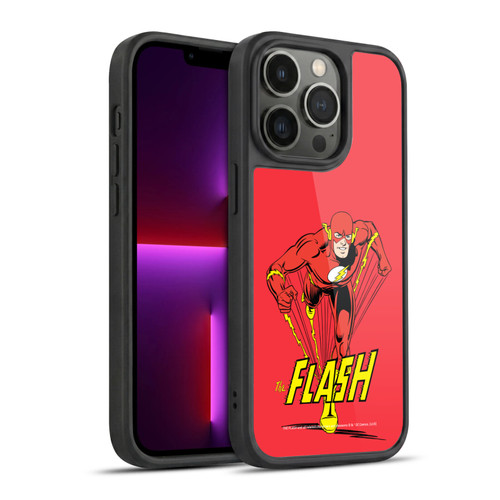 The Flash DC Comics Vintage Speedster Gel Armour Case For Apple iPhone 13 Pro