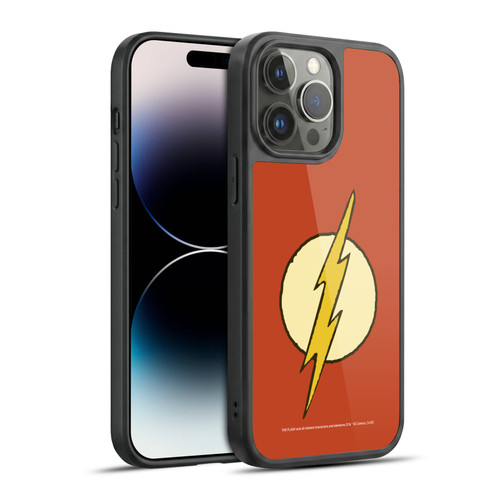 The Flash DC Comics Vintage Logo Gel Armour Case For Apple iPhone 14 Pro Max