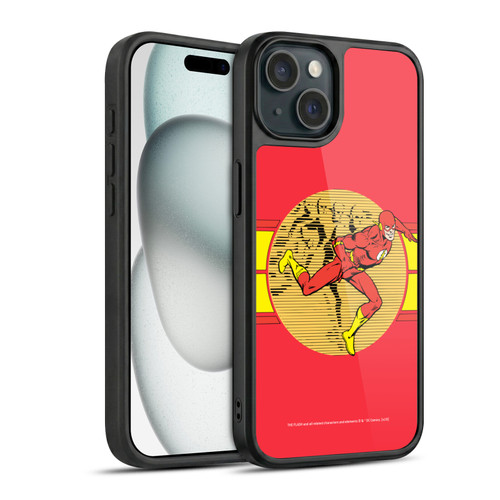 The Flash DC Comics Vintage Fast Gel Armour Case For Apple iPhone 15