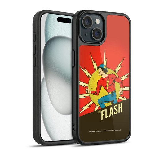 The Flash DC Comics Vintage Jay Garrick 2 Gel Armour Case For Apple iPhone 15