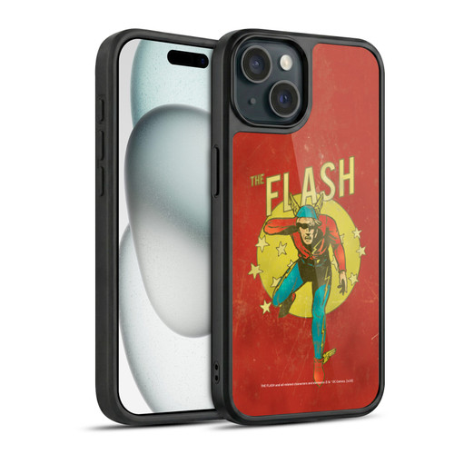 The Flash DC Comics Vintage Jay Garrick Gel Armour Case For Apple iPhone 15