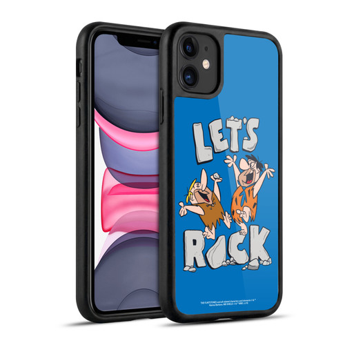 The Flintstones Graphics Fred And Barney Gel Armour Case For Apple iPhone 11