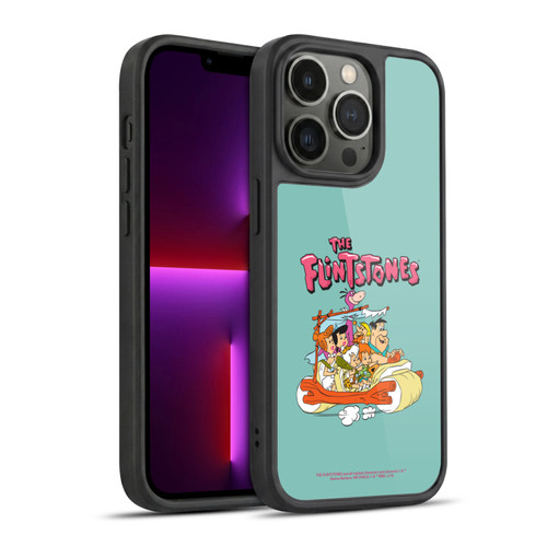 The Flintstones Graphics Family Gel Armour Case For Apple iPhone 13 Pro
