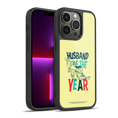 The Flintstones Graphics Husband Of The Year Gel Armour Case For Apple iPhone 13 Pro