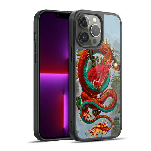 Vincent Hie Graphics Good Fortune Dragon Gel Armour Case For Apple iPhone 13 Pro Max