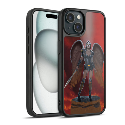 Vincent Hie Graphics Angel Of Vengeance Gel Armour Case For Apple iPhone 15