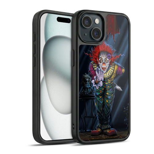 Vincent Hie Graphics Surprise Clown Gel Armour Case For Apple iPhone 15