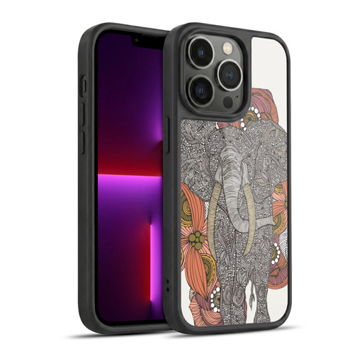 Valentina Animals And Floral Elephant Gel Armour Case For Apple iPhone 13 Pro