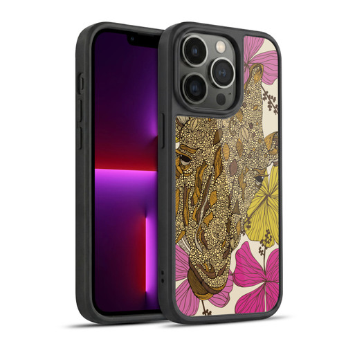 Valentina Animals And Floral Giraffe Gel Armour Case For Apple iPhone 13 Pro