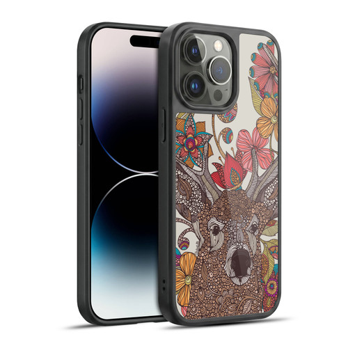 Valentina Animals And Floral Deer Gel Armour Case For Apple iPhone 14 Pro Max