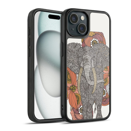 Valentina Animals And Floral Elephant Gel Armour Case For Apple iPhone 15