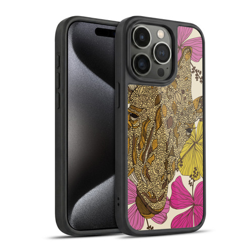 Valentina Animals And Floral Giraffe Gel Armour Case For Apple iPhone 15 Pro