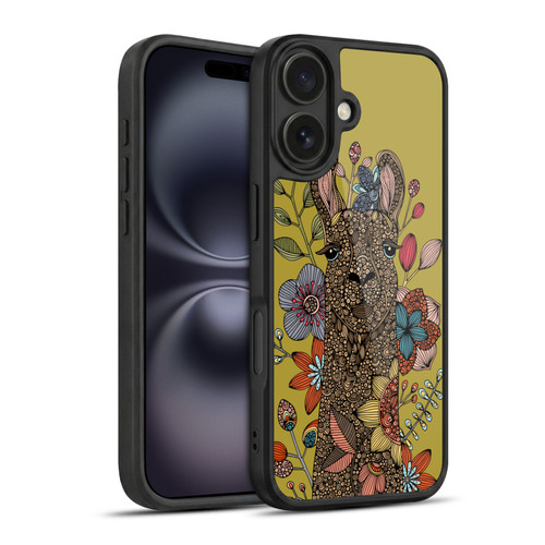 Valentina Animals And Floral Llama Gel Armour Case For Apple iPhone 16