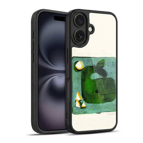 Wyanne Animals 2 Green Whale Monoprint Gel Armour Case For Apple iPhone 16