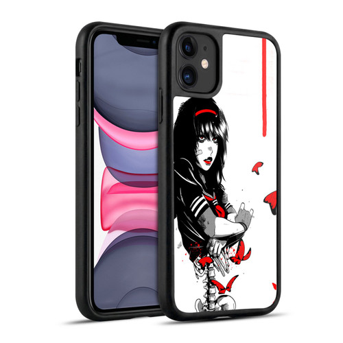 Zombie Makeout Club Graphics Butterflies Gel Armour Case For Apple iPhone 11