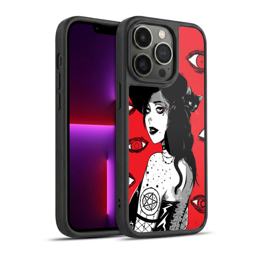 Zombie Makeout Club Graphics Black Makeup Gel Armour Case For Apple iPhone 13 Pro