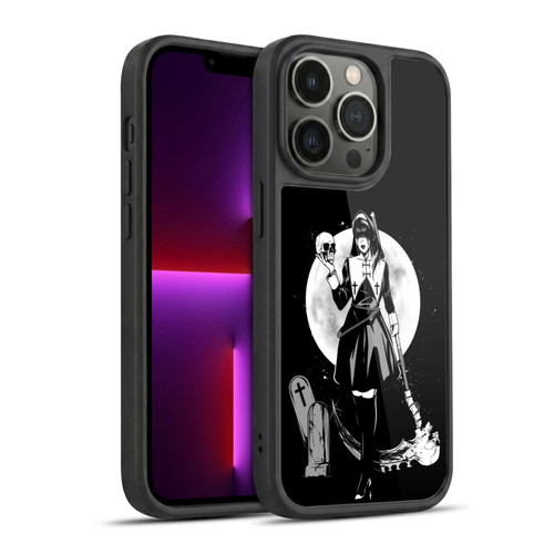 Zombie Makeout Club Graphics Skull Head Gel Armour Case For Apple iPhone 13 Pro