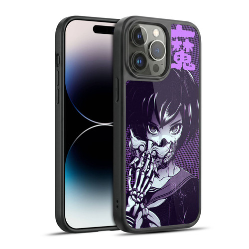 Zombie Makeout Club Graphics Skull Hand Gel Armour Case For Apple iPhone 14 Pro Max
