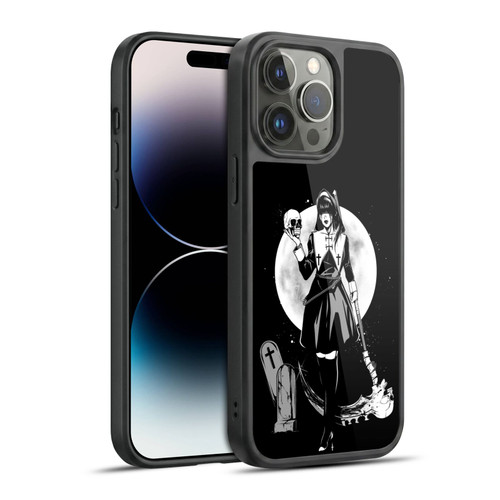 Zombie Makeout Club Graphics Skull Head Gel Armour Case For Apple iPhone 14 Pro Max