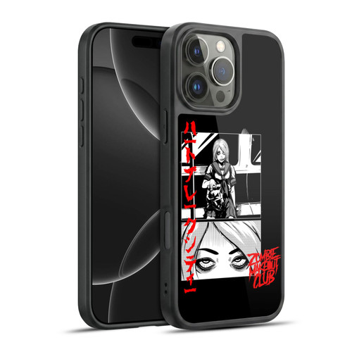 Zombie Makeout Club Graphics Comic Strip Gel Armour Case For Apple iPhone 16 Pro Max