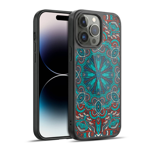 Aimee Stewart Mandala Moroccan Sea Gel Armour Case For Apple iPhone 14 Pro Max