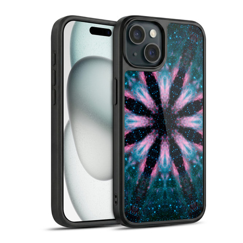 Aimee Stewart Mandala Floral Galaxy Gel Armour Case For Apple iPhone 15