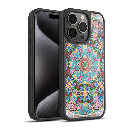 Aimee Stewart Mandala Art Deco Gel Armour Case For Apple iPhone 15 Pro
