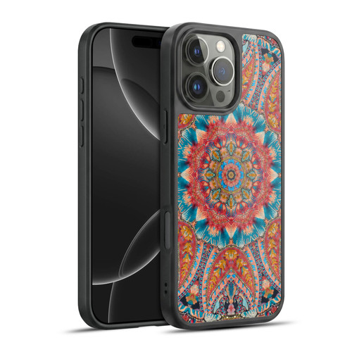 Aimee Stewart Mandala Colourful Embroidery Gel Armour Case For Apple iPhone 16 Pro Max