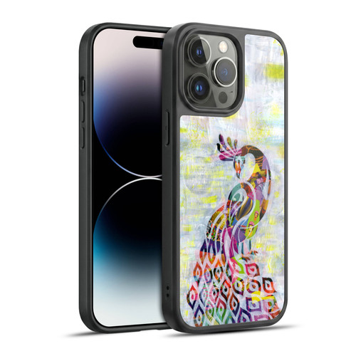 Artpoptart Animals Peacock Gel Armour Case For Apple iPhone 14 Pro Max