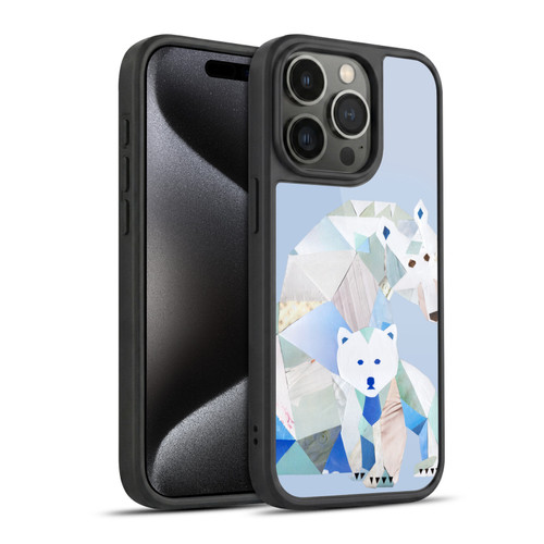 Artpoptart Animals Polar Bears Gel Armour Case For Apple iPhone 15 Pro